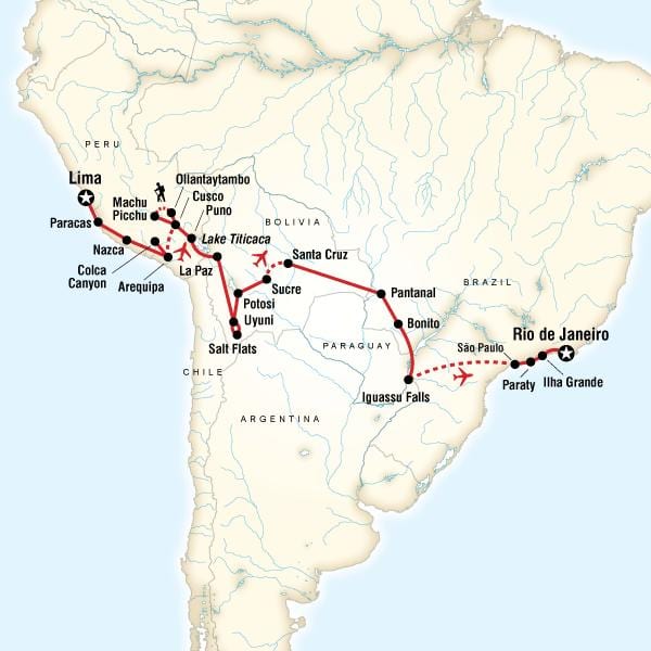 come guidare a Rio la mappa