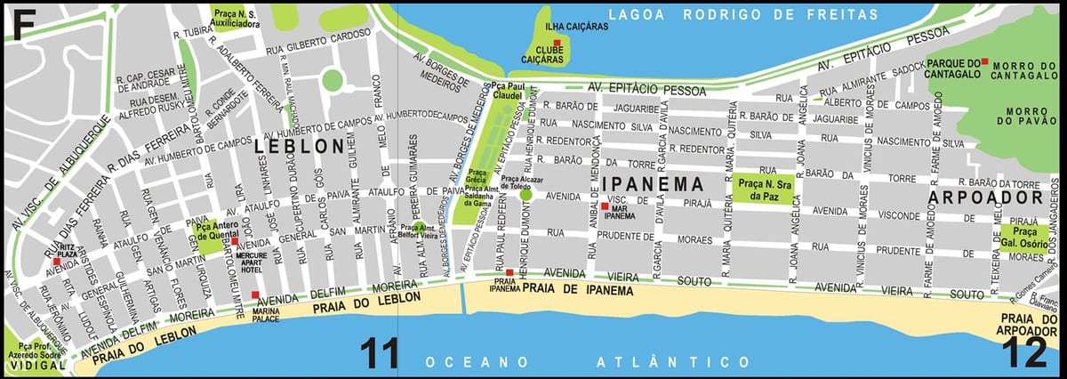 mappa di gay Rio de Janeiro