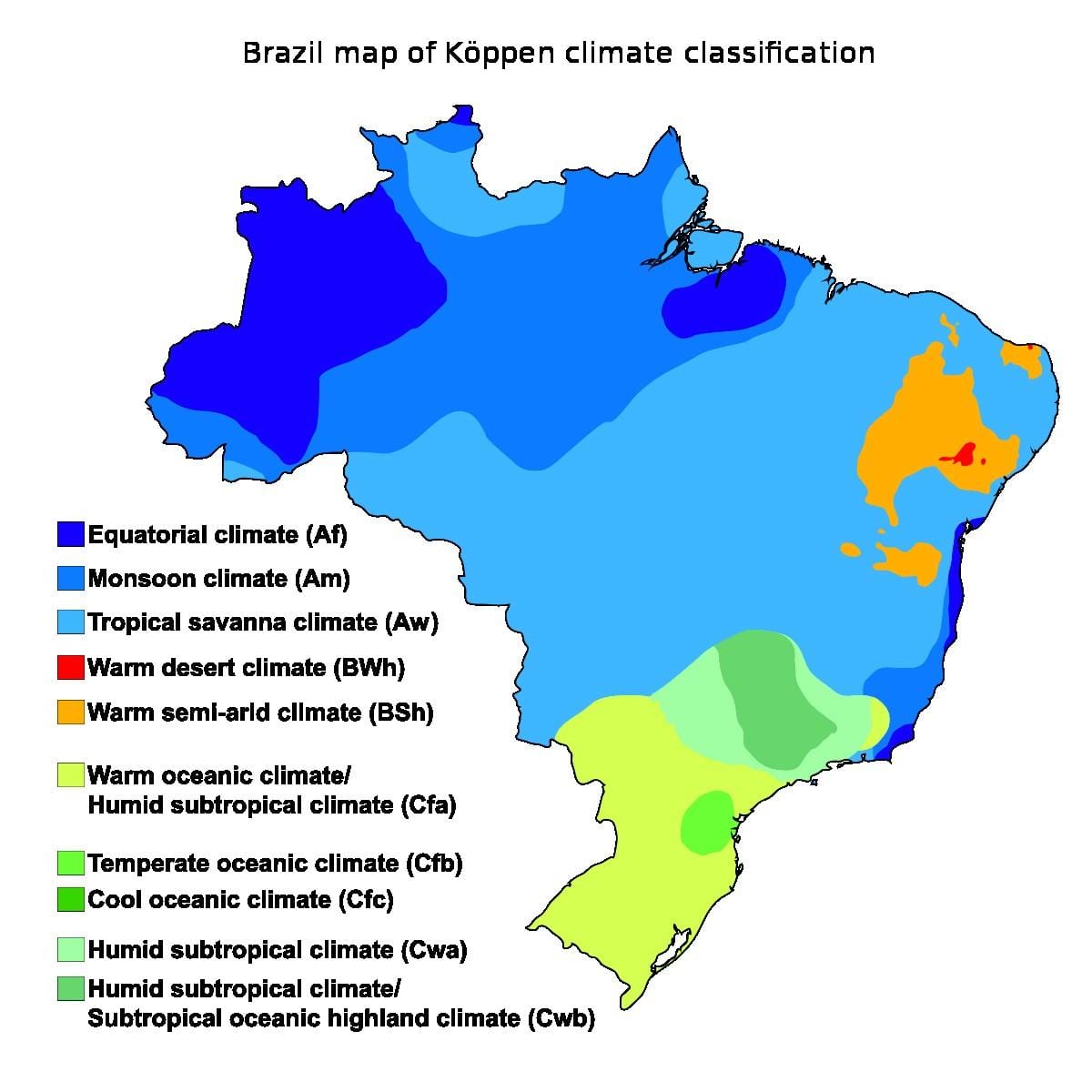 mappa di Rio de Janeiro meteo