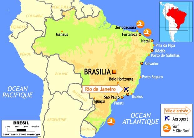 dove è Rio sulla mappa