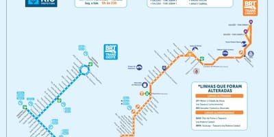 Rio brt mappa