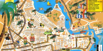 Mappa di Rio de Janeiro, cruise port