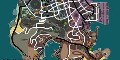 Mappa di gangstar Rio