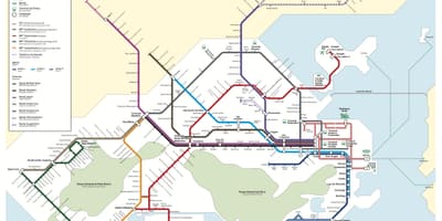 Rio di trasporto mappa