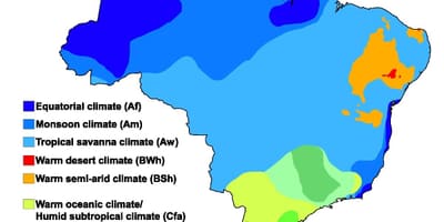 Mappa di Rio de Janeiro meteo 