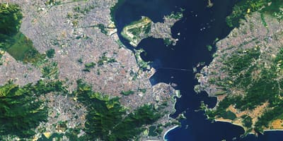 Mappa satellitare di Rio de Janeiro