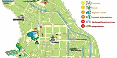 Rio de Janeiro giardino mappa