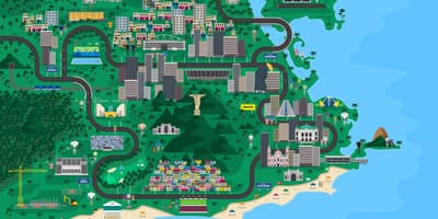 Mappa interattiva di Rio