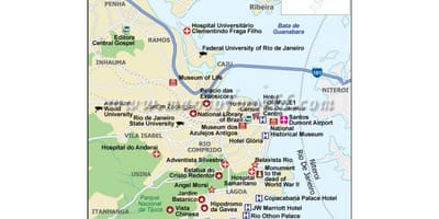 Rio de Janeiro store mappa